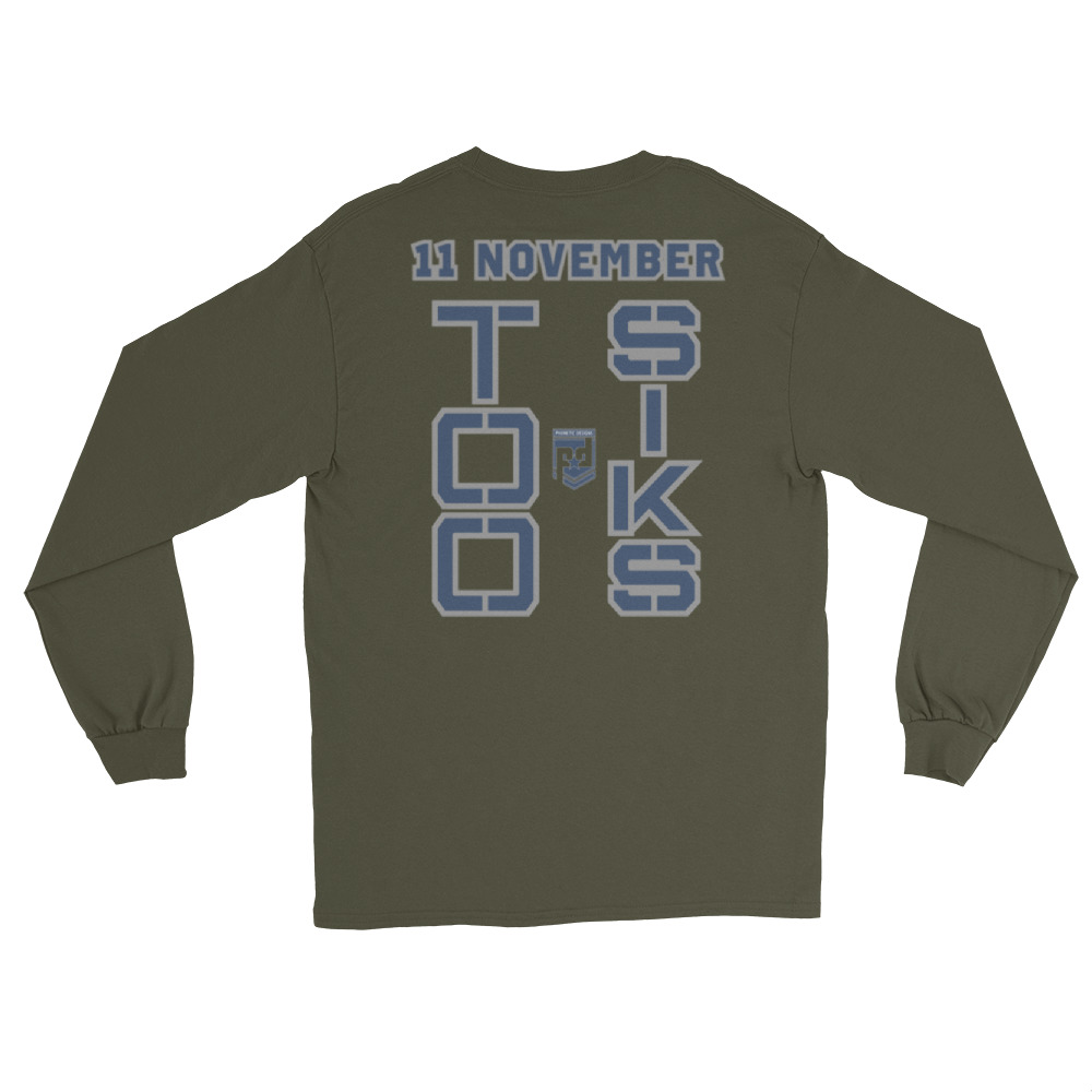I AM A VETERAN TOO SIKS Long Sleeve Shirt - Image 8