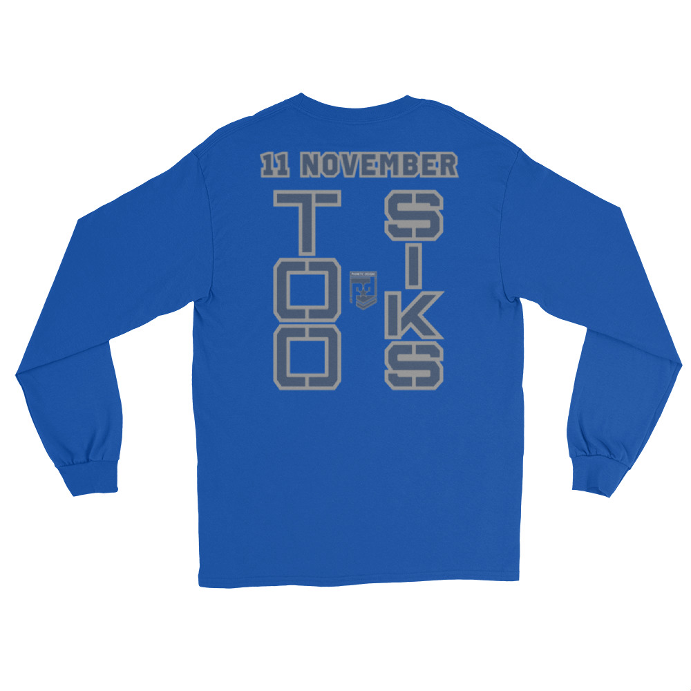 I AM A VETERAN TOO SIKS Long Sleeve Shirt - Image 7