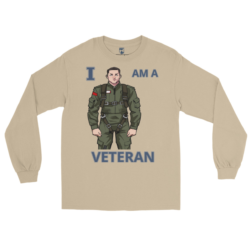 I AM A VETERAN TOO SIKS Long Sleeve Shirt - Image 26