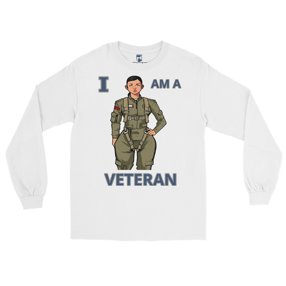 I AM A VETERAN TOO SIKS Long Sleeve Shirt - Image 28