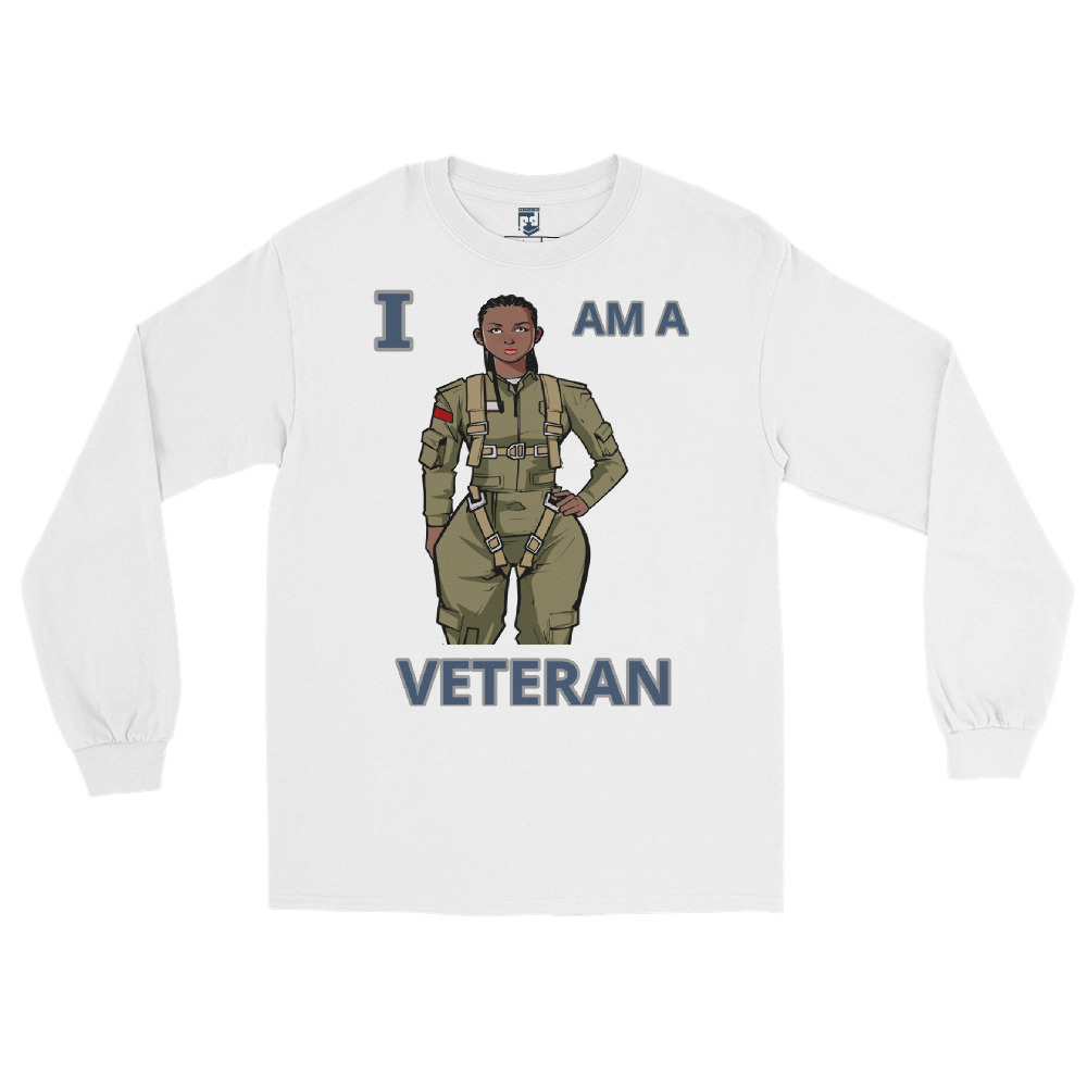 I AM A VETERAN TOO SIKS Long Sleeve Shirt - Image 28