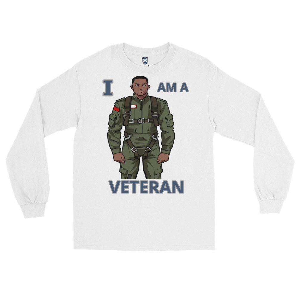 I AM A VETERAN TOO SIKS Long Sleeve Shirt - Image 28